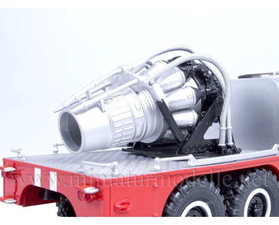 1:43 ZIL 131 mit Jet-Triebwerk AGVT 100, FW Feuerwehr, SSM1118, Start Scale Models - SSM by https://miniaturmodelle.net