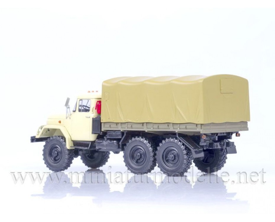1:43 ZIL 131 Pritsche Plane, Militär beige, 100398, Auto History - Aist by https://miniaturmodelle.net