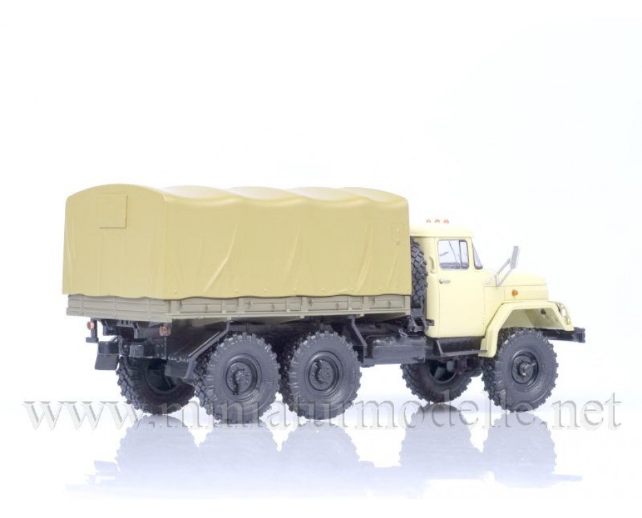 1:43 ZIL 131 Pritsche Plane, Militär beige, 100398, Auto History - Aist by https://miniaturmodelle.net