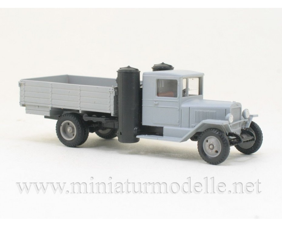 H0 1:87 ZIS 13 21 Holzvergaser Pritsche, 3. Ausführung, zivil,   Miniaturmodelle by https://miniaturmodelle.net