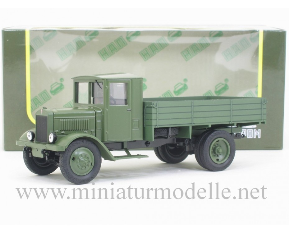 1:43 ЯГ 6 бортовой, светло зелёный, армейский, H279, Nash Avtoprom by https://miniaturmodelle.net