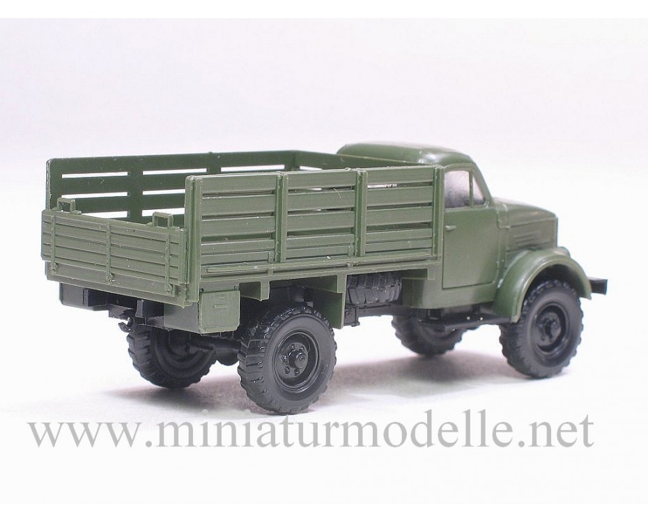 1:87 H0 ГАЗ 63 высокие борта 4х4, военный, 0 3323 0, Miniaturmodelle by https://miniaturmodelle.net