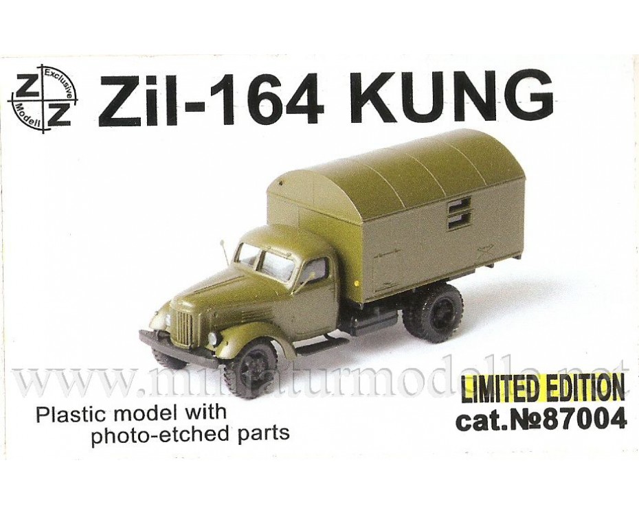 H0 1:87 ZIL 164 furgons, armjas, 87004, Z&Z Exclusive Modell by https://miniaturmodelle.net